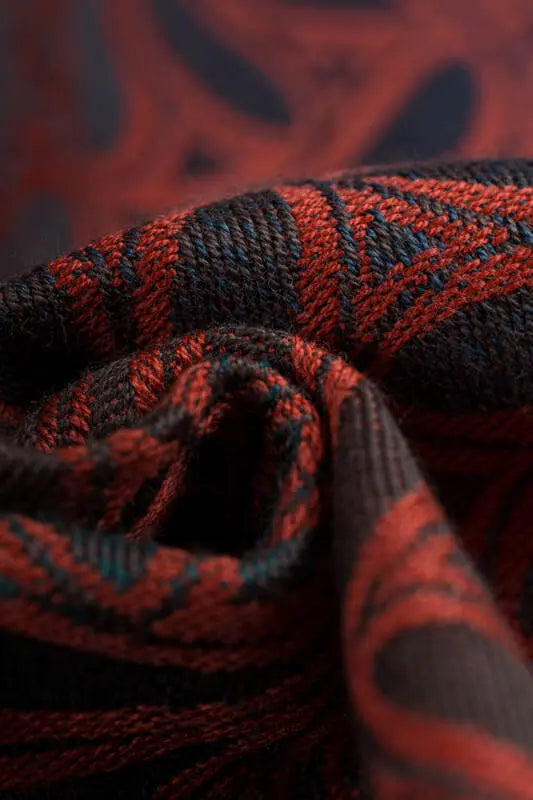 Ring Sling, Jacquard Weave (100% cotton), with gathered shoulder - INFINITY - GERDA - standard 1.8m - Woven Baby    ring_slings    #