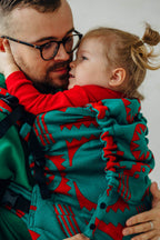 LennyPreschool Carrier, jacquard weave (74% merino wool, 26% combed cotton) - EXPERIMENT no. 28 - Woven Baby Preschool   lenny_preschool    #
