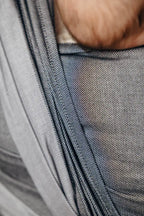 My First Baby Sling - HOWLITE, Broken Twill Weave, 100% cotton (grade B) - Woven Baby M - 6   long_woven_wraps    #