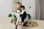 LennyPreschool Carrier, herringbone weave 100% cotton - LITTLE HERRINGBONE EBONY BLACK - Woven Baby Preschool   lenny_preschool    #