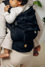 LennyPreschool Carrier, herringbone weave 100% cotton - LITTLE HERRINGBONE EBONY BLACK - Woven Baby Preschool   lenny_preschool    #