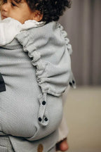 LennyPreschool Carrier, herringbone weave 100% cotton - LITTLE HERRINGBONE GREY - Woven Baby Preschool   lenny_preschool    #