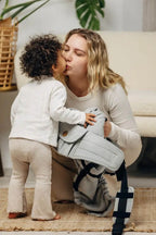 LennyPreschool Carrier, herringbone weave 100% cotton - LITTLE HERRINGBONE GREY - Woven Baby Preschool   lenny_preschool    #