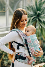LennyLight Carrier, jacquard weave 100% cotton - TANGLED - PLAIT - Woven Baby Size - Standard   lenny_light    #