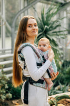 LennyLight Carrier, jacquard weave 100% cotton - TANGLED - PLAIT - Woven Baby Size - Standard   lenny_light    #