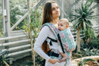 LennyLight Carrier, jacquard weave 100% cotton - TANGLED - PLAIT - Woven Baby Size - Standard   lenny_light    #