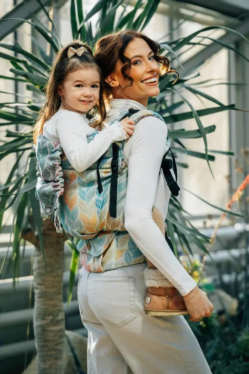 LennyPreschool Carrier, jacquard weave (100% cotton) - TANGLED - PLAIT - Woven Baby Preschool   lenny_preschool    #
