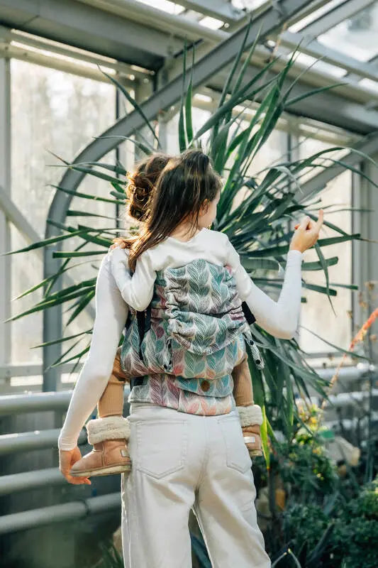LennyPreschool Carrier, jacquard weave (100% cotton) - TANGLED - PLAIT - Woven Baby Preschool   lenny_preschool    #