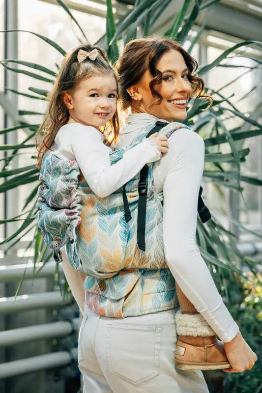 LennyPreschool Carrier, jacquard weave (100% cotton) - TANGLED - PLAIT - Woven Baby Size - Preschool   lenny_preschool    #