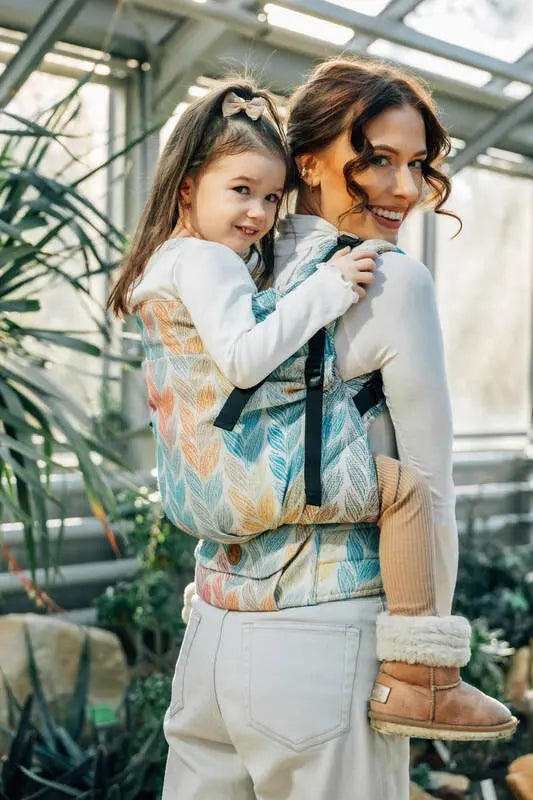LennyPreschool Carrier, jacquard weave (100% cotton) - TANGLED - PLAIT - Woven Baby Preschool   lenny_preschool    #