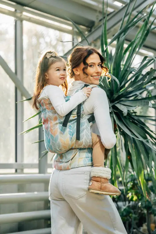 LennyPreschool Carrier, jacquard weave (100% cotton) - TANGLED - PLAIT - Woven Baby Preschool   lenny_preschool    #