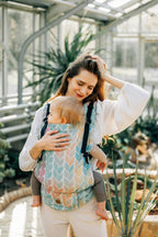 LennyUpGrade Carrier, jacquard weave 100% cotton - TANGLED - PLAIT - Woven Baby Size - Standard   lenny_upgrade    #