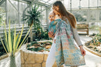 Ring Sling, Jacquard Weave (100% cotton), with gathered shoulder - TANGLED - PLAIT - standard 1.8m - Woven Baby Title - Default Title   ring_slings    #