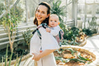 Lenny Buckle Onbuhimo PRO baby carrier, jacquard weave (100% cotton) - TANGLED - PLAIT - Woven Baby Standard   buckle_onbu_pro_carriers    #