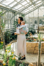 Lenny Buckle Onbuhimo PRO baby carrier, jacquard weave (100% cotton) - TANGLED - PLAIT - Woven Baby Standard   buckle_onbu_pro_carriers    #