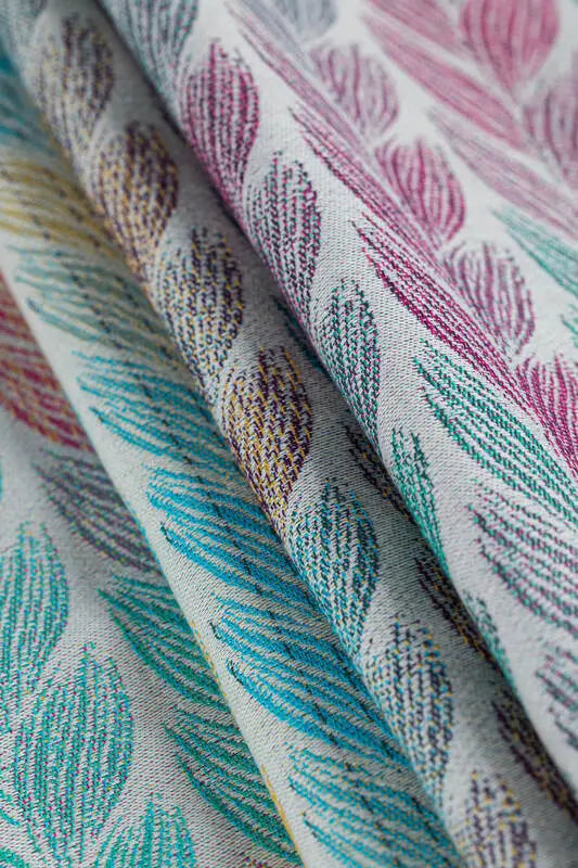 Baby sling for babies with low birthweight, Jacquard Weave, 100% cotton - TANGLED - PLAIT - Woven Baby XS   premature_woven_wraps    #
