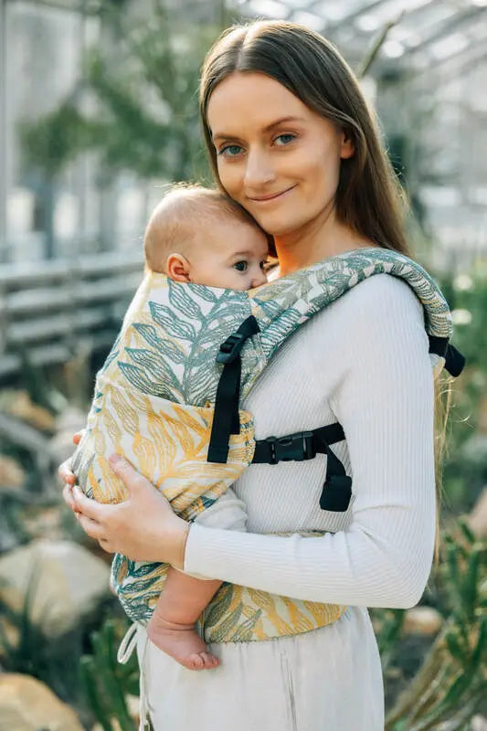 LennyLight Carrier, jacquard weave 100% cotton - RAINFOREST - SELVA - Woven Baby Standard   lenny_light    #