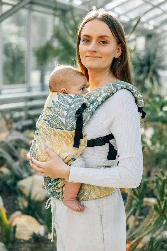 LennyLight Carrier, jacquard weave 100% cotton - RAINFOREST - SELVA - Woven Baby Size - Standard   lenny_light    #