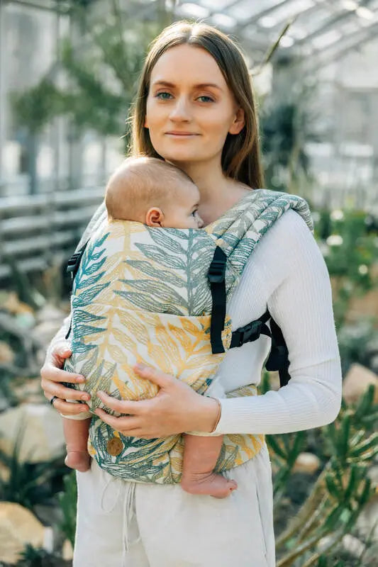 LennyLight Carrier, jacquard weave 100% cotton - RAINFOREST - SELVA - Woven Baby Size - Standard   lenny_light    #