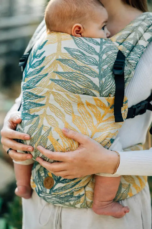 LennyLight Carrier, jacquard weave 100% cotton - RAINFOREST - SELVA - Woven Baby Size - Standard   lenny_light    #