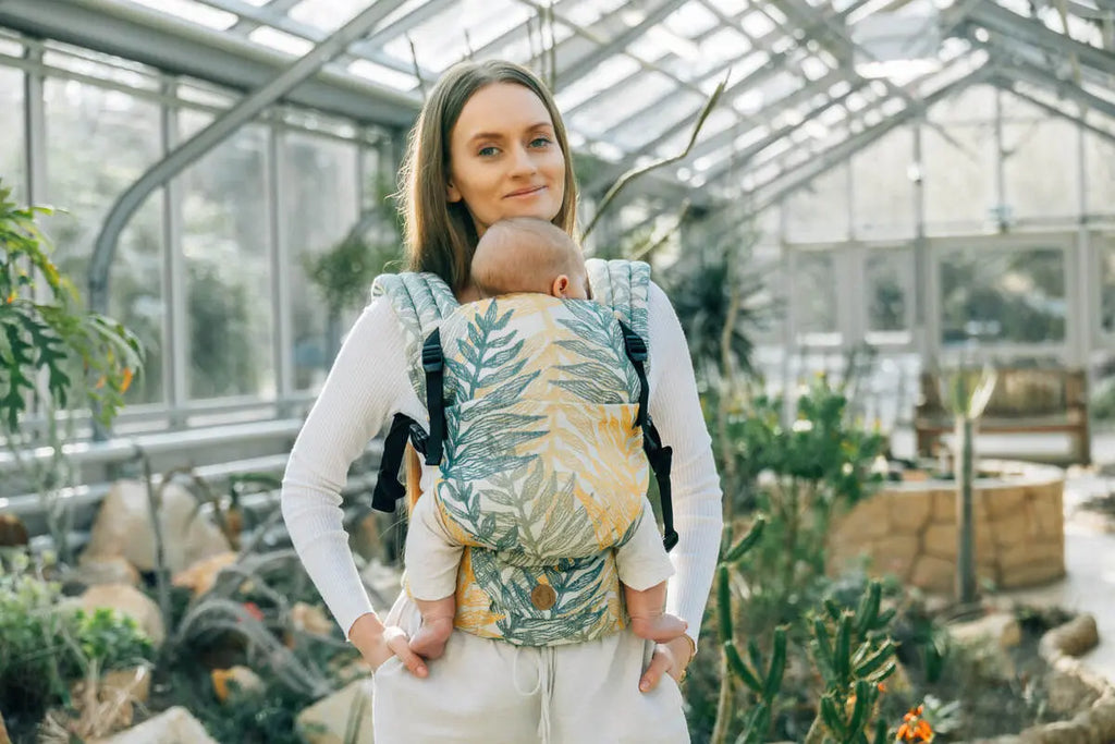 LennyLight Carrier, jacquard weave 100% cotton - RAINFOREST - SELVA - Woven Baby Standard   lenny_light    #