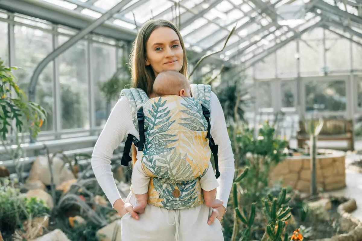 LennyLight Carrier, jacquard weave 100% cotton - RAINFOREST - SELVA - Woven Baby Standard   lenny_light    #