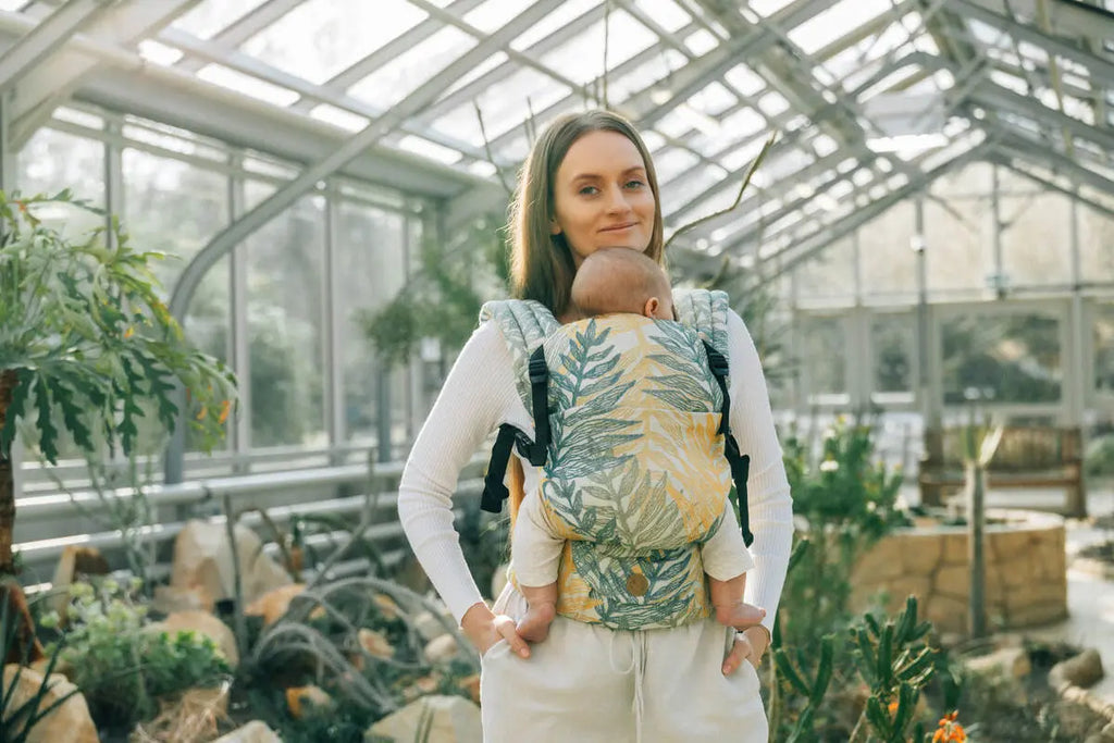 LennyLight Carrier, jacquard weave 100% cotton - RAINFOREST - SELVA - Woven Baby Standard   lenny_light    #