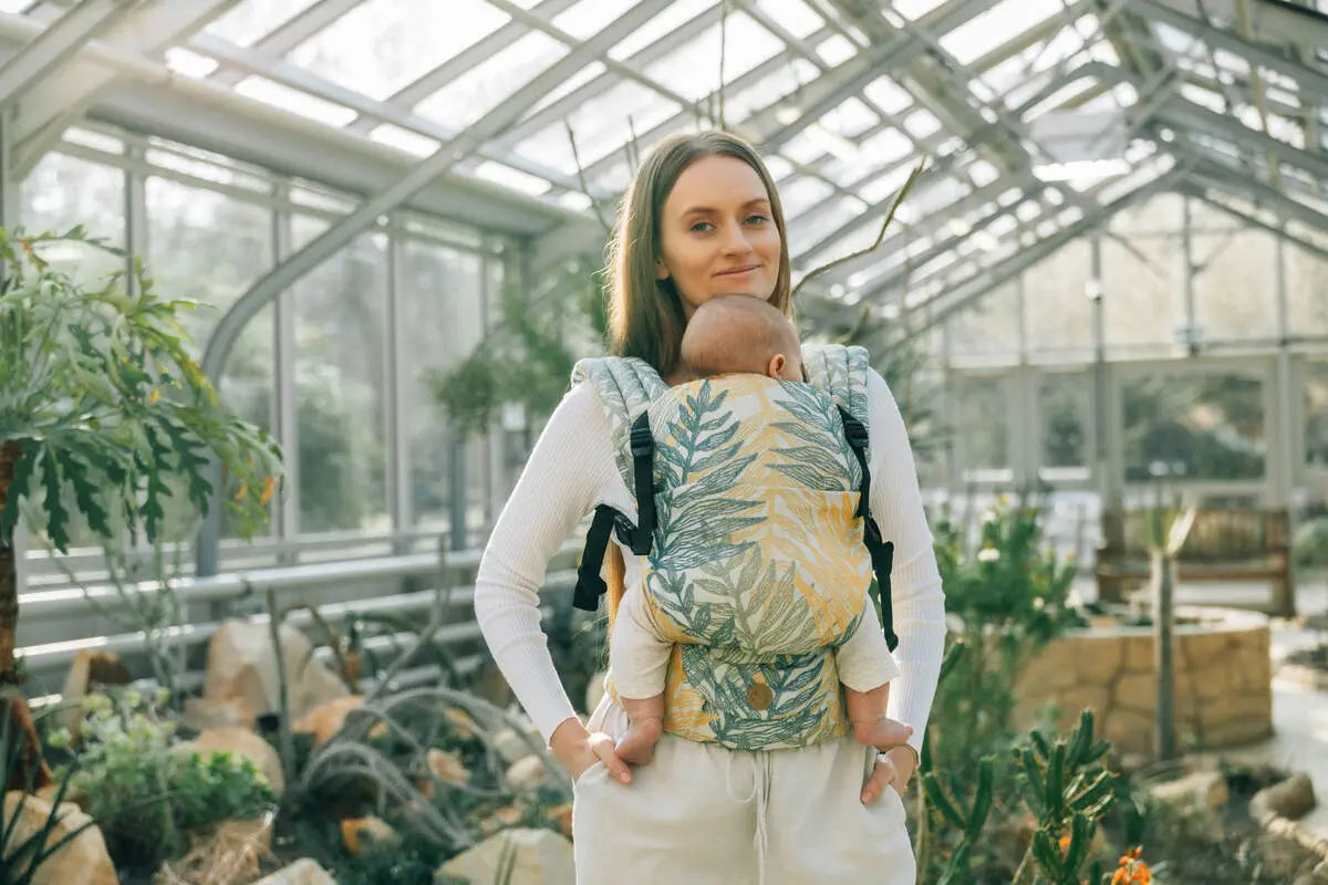 LennyLight Carrier, jacquard weave 100% cotton - RAINFOREST - SELVA - Woven Baby Standard   lenny_light    #