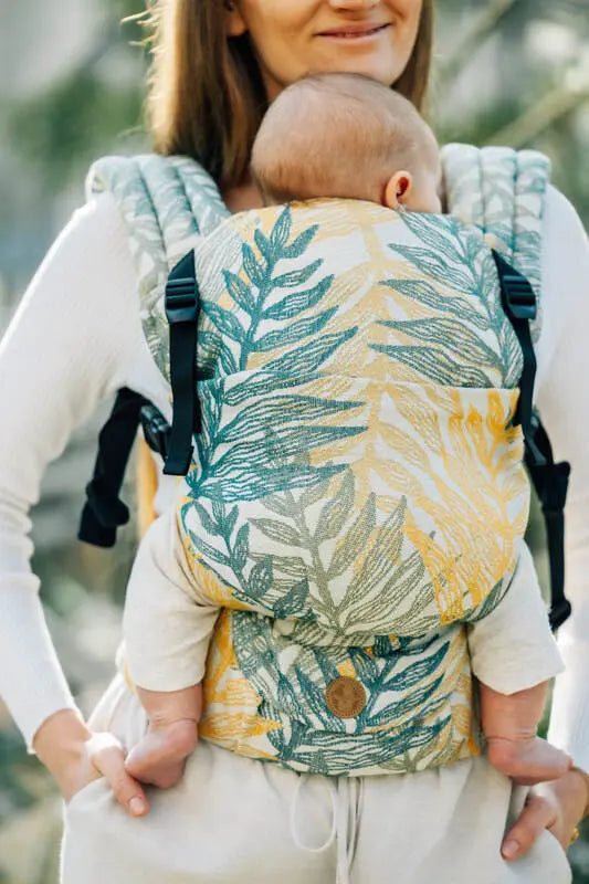 LennyLight Carrier, jacquard weave 100% cotton - RAINFOREST - SELVA - Woven Baby Standard   lenny_light    #