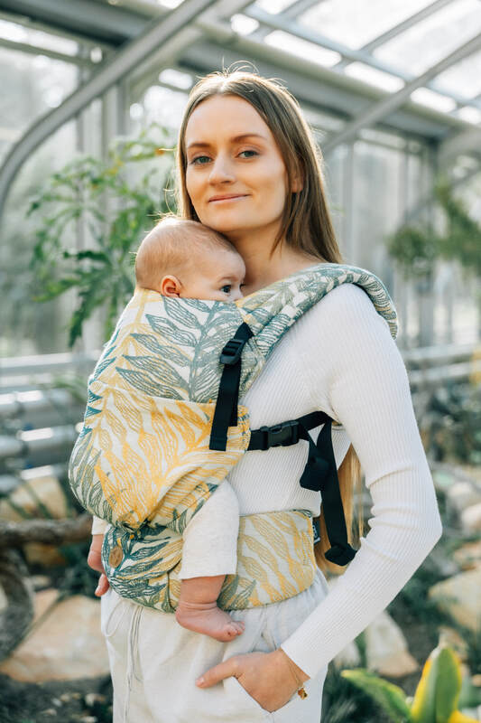 LennyLight Carrier, jacquard weave 100% cotton - RAINFOREST - SELVA