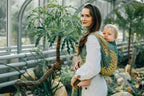 Baby Wrap, Jacquard Weave (100% cotton) - RAINFOREST - SELVA - Woven Baby Size - L-Size - M-Size - S-Size - XL-Size - XS   long_woven_wraps    #