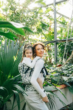LennyPreschool Carrier, jacquard weave (77% cotton, 23% lyocell) - EAGLE ROCKS - HIKE - Woven Baby Preschool   lenny_preschool    #