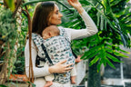 LennyLight Carrier, jacquard weave (77% cotton, 23% lyocell) - EAGLE ROCKS - HIKE - Woven Baby Standard   lenny_light    #