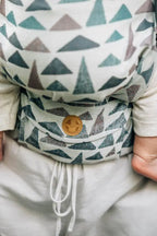 LennyLight Carrier, jacquard weave (77% cotton, 23% lyocell) - EAGLE ROCKS - HIKE - Woven Baby Standard   lenny_light    #