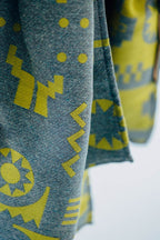 Baby Wrap, Jacquard Weave (37% combed cotton, 28% merino wool, 23% noil silk, 8% mulberry silk, 4% cashmere) - EXPERIMENT no. 32 - Woven Baby M - 6   long_woven_wraps    #