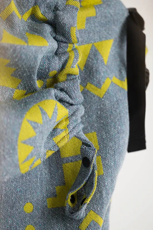 LennyPreschool Carrier, jacquard weave (37% combed cotton, 28% merino wool, 23% noil silk, 8% mulberry silk, 4% cashmere) - EXPERIMENT no. 32 - Woven Baby Size - Preschool   lenny_preschool    #