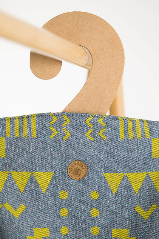 LennyPreschool Carrier, jacquard weave (37% combed cotton, 28% merino wool, 23% noil silk, 8% mulberry silk, 4% cashmere) - EXPERIMENT no. 32 - Woven Baby Preschool   lenny_preschool    #