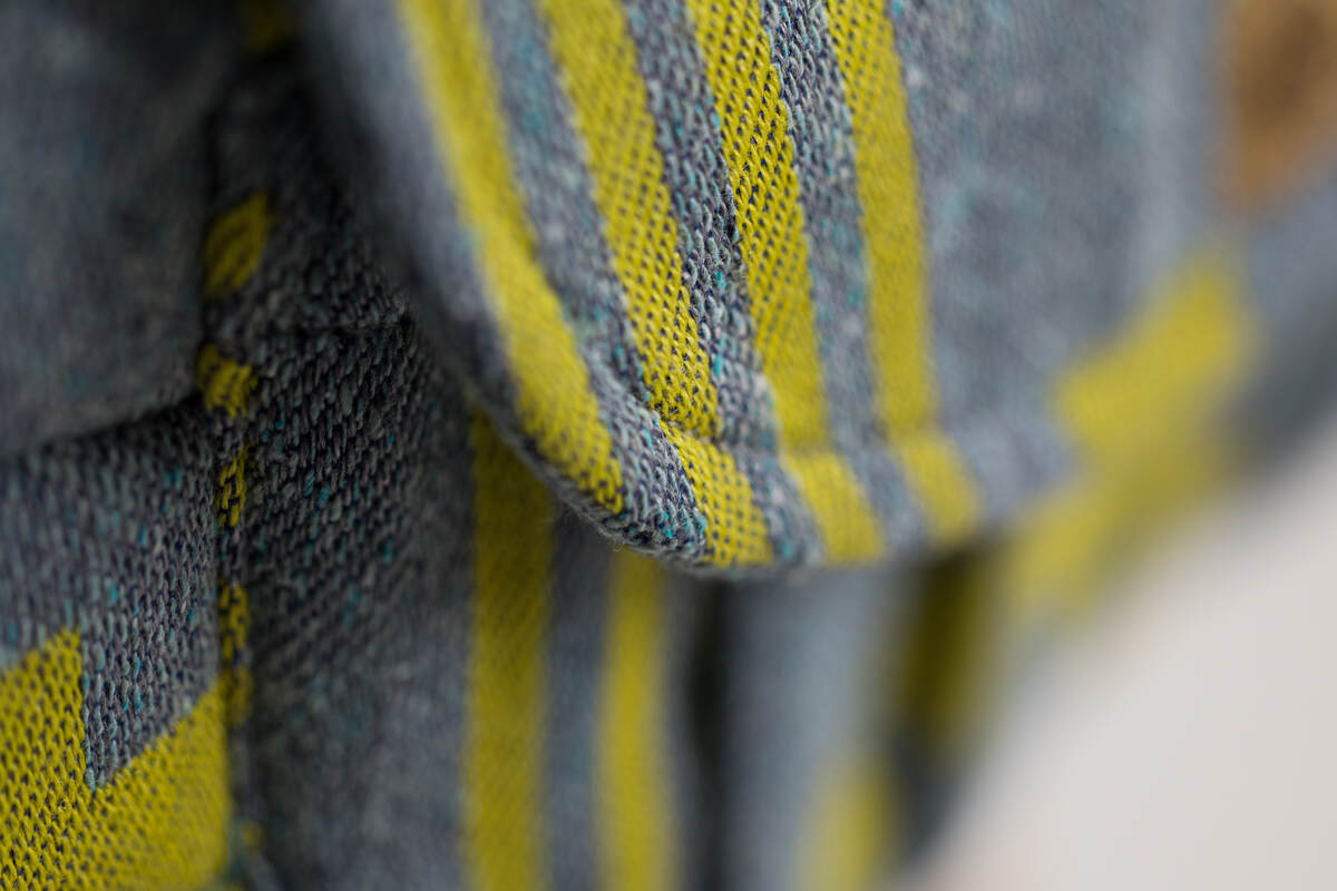 LennyPreschool Carrier, jacquard weave (37% combed cotton, 28% merino wool, 23% noil silk, 8% mulberry silk, 4% cashmere) - EXPERIMENT no. 32 - Woven Baby Preschool   lenny_preschool    #