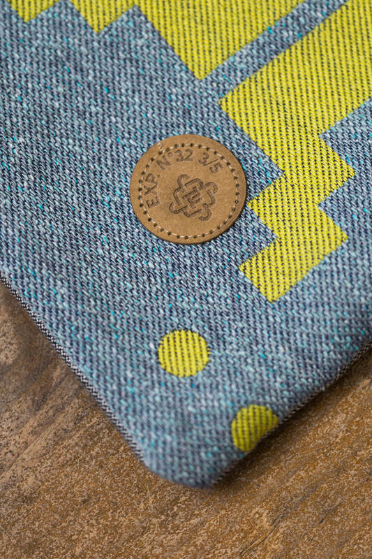 LennyPreschool Carrier, jacquard weave (37% combed cotton, 28% merino wool, 23% noil silk, 8% mulberry silk, 4% cashmere) - EXPERIMENT no. 32 - Woven Baby Preschool   lenny_preschool    #