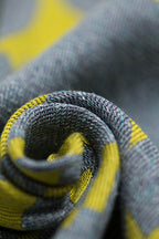 Baby Wrap, Jacquard Weave (37% combed cotton, 28% merino wool, 23% noil silk, 8% mulberry silk, 4% cashmere) - EXPERIMENT no. 32 - Woven Baby M - 6   long_woven_wraps    #