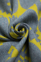 Baby Wrap, Jacquard Weave (37% combed cotton, 28% merino wool, 23% noil silk, 8% mulberry silk, 4% cashmere) - EXPERIMENT no. 32 - Woven Baby M - 6   long_woven_wraps    #