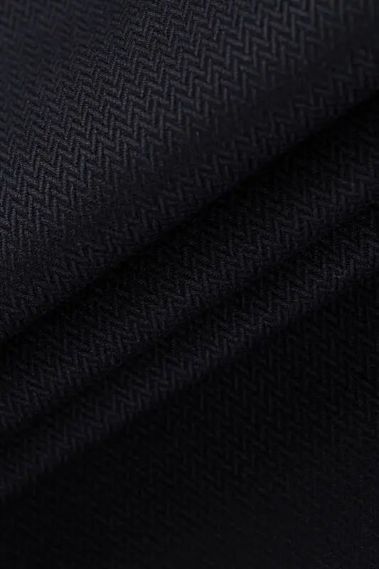 Ring Sling, Herringbone Weave (100% cotton) - with gathered shoulder - LITTLE HERRINGBONE EBONY BLACK - standard 1.8m - Woven Baby    ring_slings    #