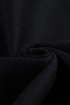 Baby Sling, Herringbone Weave (100% cotton) - LITTLE HERRINGBONE EBONY BLACK - Woven Baby XS - 4   long_woven_wraps    #