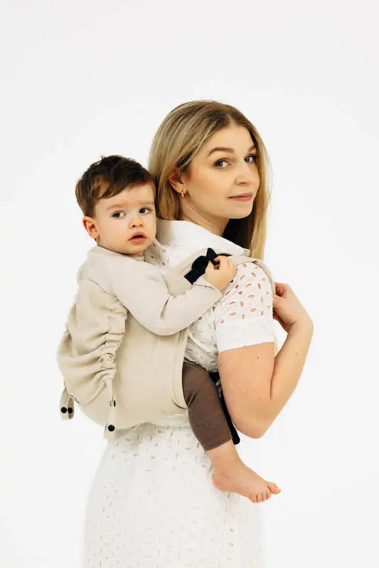Lenny Buckle Onbuhimo PRO baby carrier, broken-twill weave (58% cotton, 42% bamboo viscose) - TRACK - Woven Baby Size - Standard   buckle_onbu_pro_carriers    #