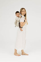 Lenny Buckle Onbuhimo PRO baby carrier, broken-twill weave (58% cotton, 42% bamboo viscose) - TRACK - Woven Baby Standard   buckle_onbu_pro_carriers    #