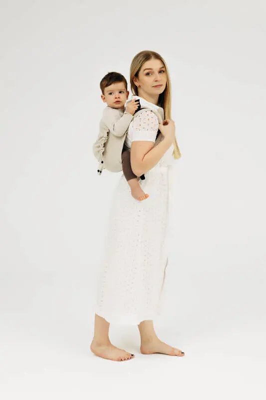 Lenny Buckle Onbuhimo PRO baby carrier, broken-twill weave (58% cotton, 42% bamboo viscose) - TRACK - Woven Baby Size - Standard   buckle_onbu_pro_carriers    #