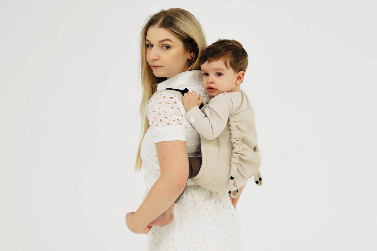 Lenny Buckle Onbuhimo PRO baby carrier, broken-twill weave (58% cotton, 42% bamboo viscose) - TRACK - Woven Baby Standard   buckle_onbu_pro_carriers    #