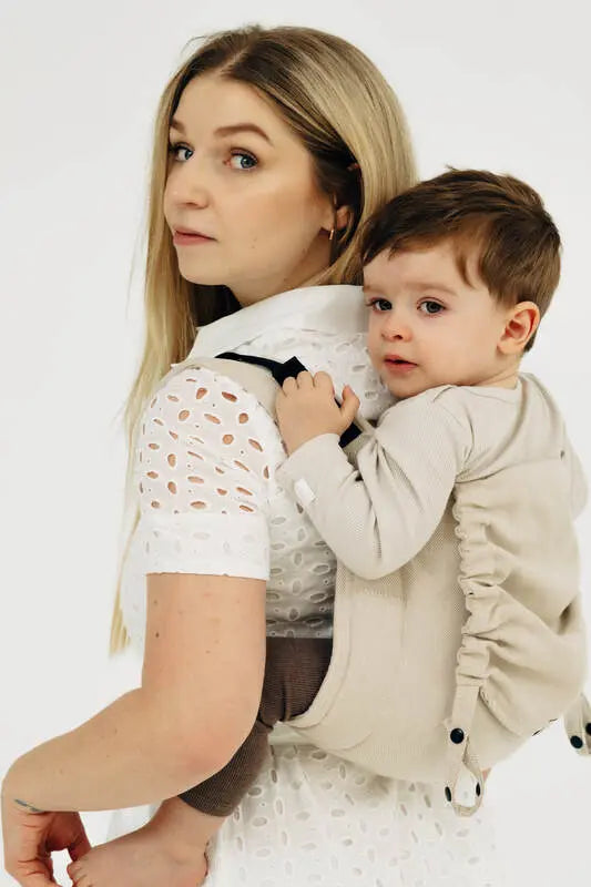 Lenny Buckle Onbuhimo PRO baby carrier, broken-twill weave (58% cotton, 42% bamboo viscose) - TRACK - Woven Baby Standard   buckle_onbu_pro_carriers    #