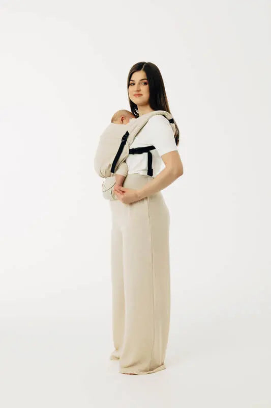 LennyLight Carrier, broken-twill weave (58% cotton, 42% bamboo viscose) - TRACK - Woven Baby Size - Standard   lenny_light    #