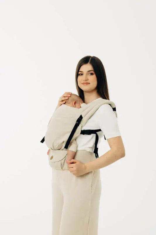 LennyLight Carrier, broken-twill weave (58% cotton, 42% bamboo viscose) - TRACK - Woven Baby Size - Standard   lenny_light    #